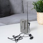 Noveen PR151 strieborné prenosné rádio