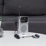 Noveen PR151 strieborné prenosné rádio