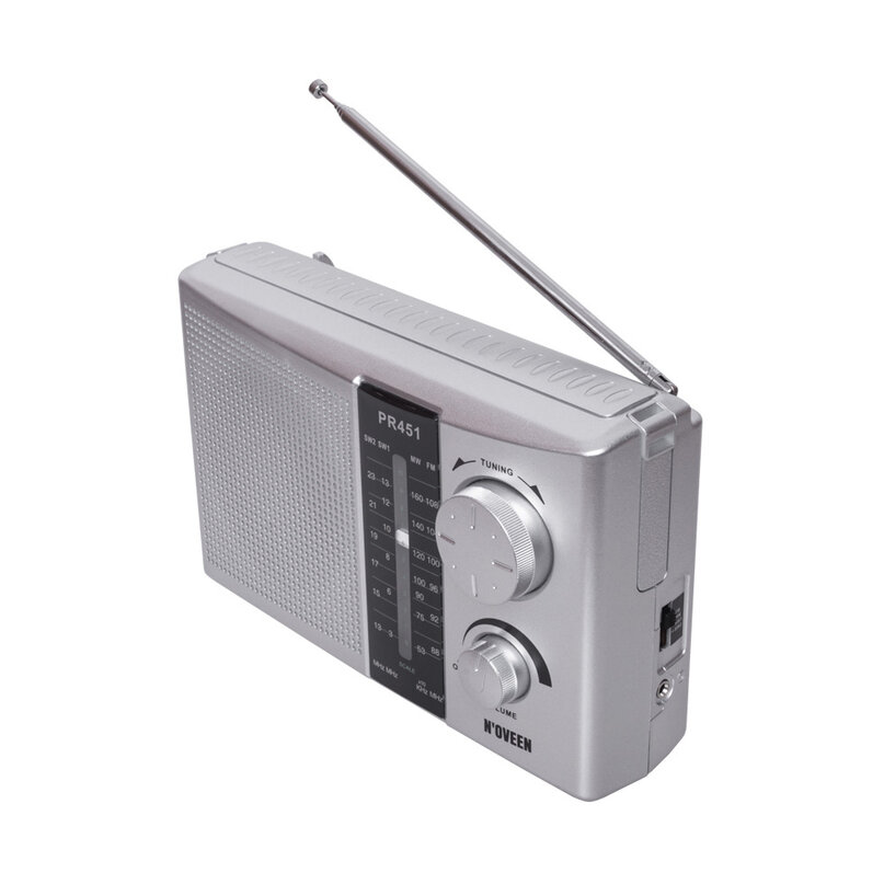 Noveen PR451 strieborné prenosné rádio