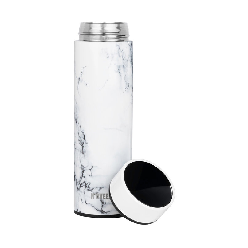 NOVEEN TB2319 termoska s displejom 450 ml mramorovaná