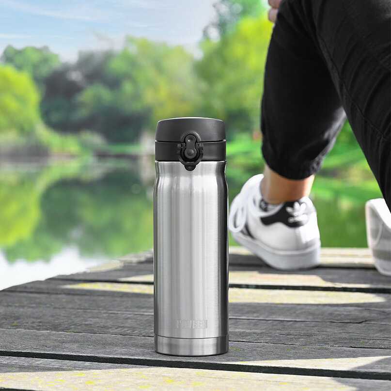 NOVEEN TB802 termoska 400 ml strieborná