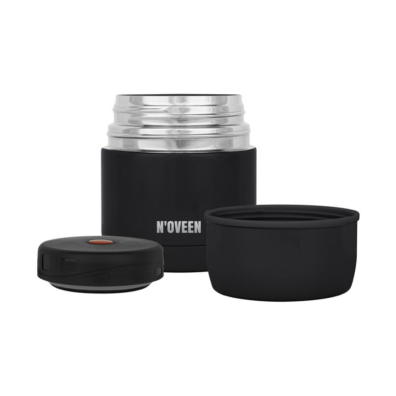 NOVEEN TB935 termoska na obedy 470ml čierna
