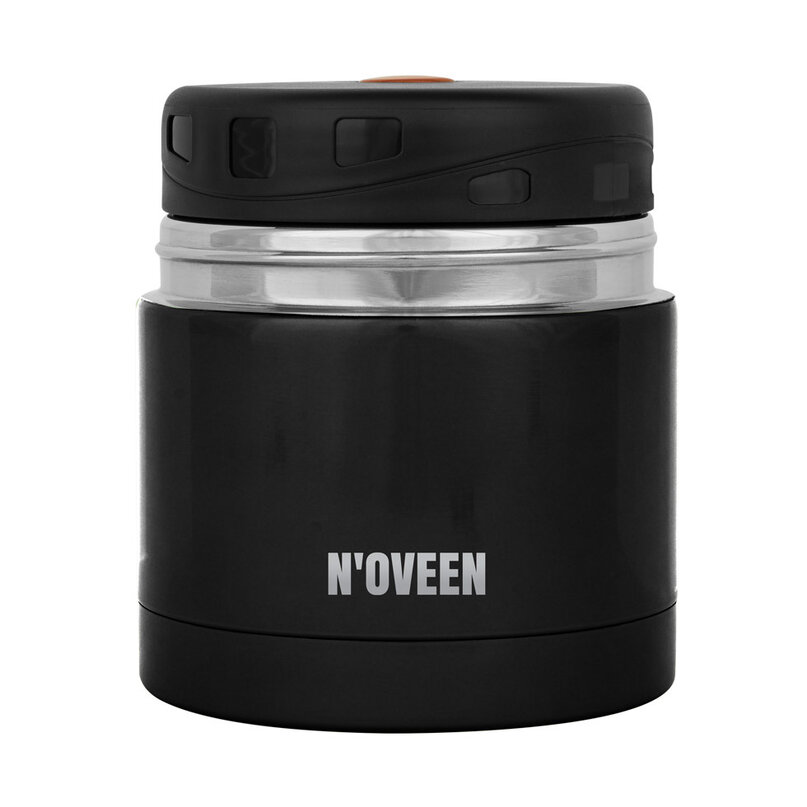 NOVEEN TB935 termoska na obedy 470ml čierna