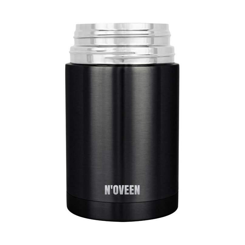 NOVEEN TB955 termoska na obedy 800ml čierna