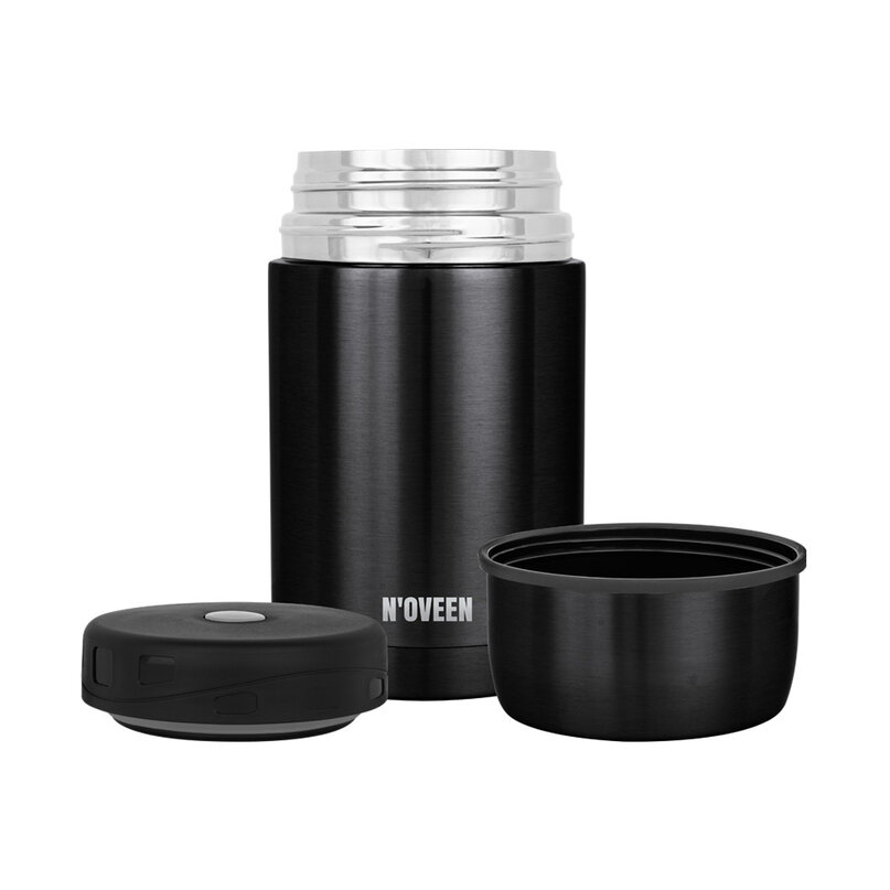 NOVEEN TB955 termoska na obedy 800ml čierna