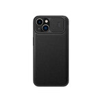 Ochranný kryt Nillkin Qin Leather Pro pre iPhone 14 čierny