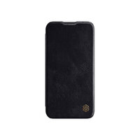 Ochranný kryt Nillkin Qin Leather Pro pre iPhone 14 PRO Max čierny