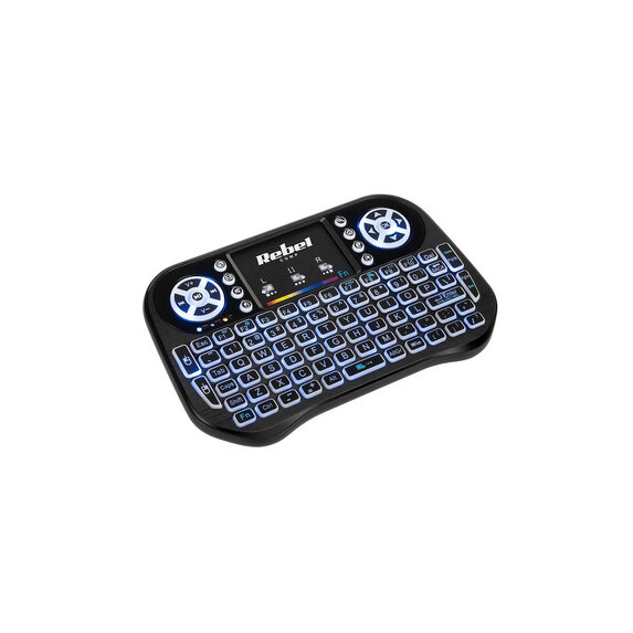 Rebel Q5 - bezdrôtová klávesnica s touchpadom