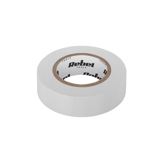 Rebel TOOLS izolačná páska 19mm/9,15m biela