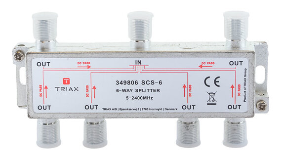 Rozbočovač/Zlučovač TRIAX SCS-6