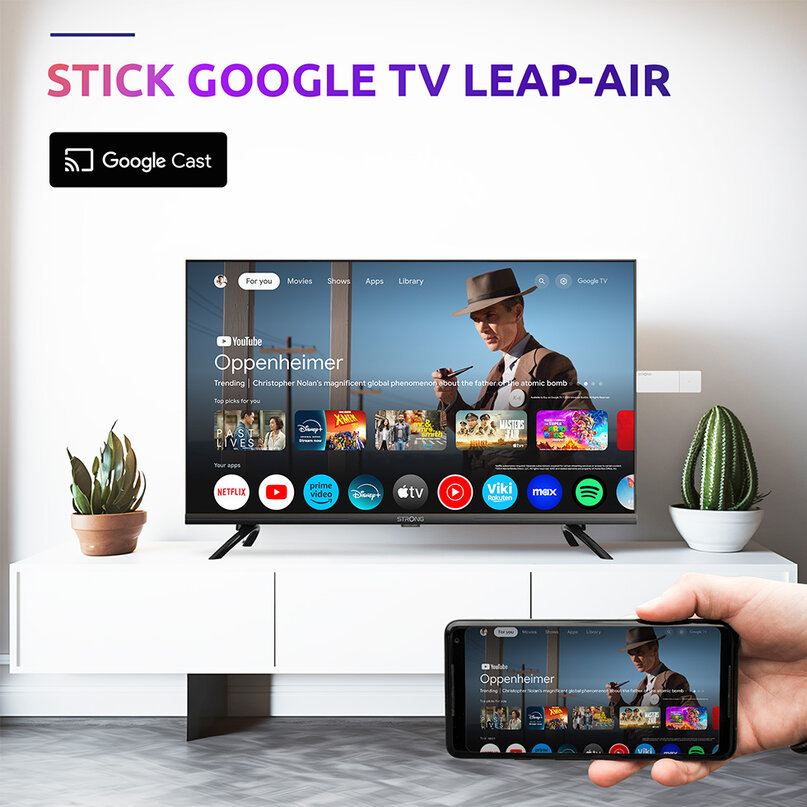 Strong LEAP-AIR 4K Google TV stick
