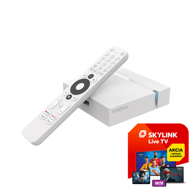 Strong LEAP-S3+ biely 4K Google TV box