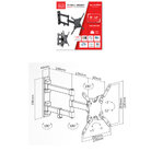 Superior držiak na TV 13-42“ Full Motion Extra Slim