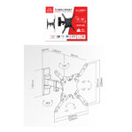 Superior držiak na TV 13-42“ Motion Extra Slim