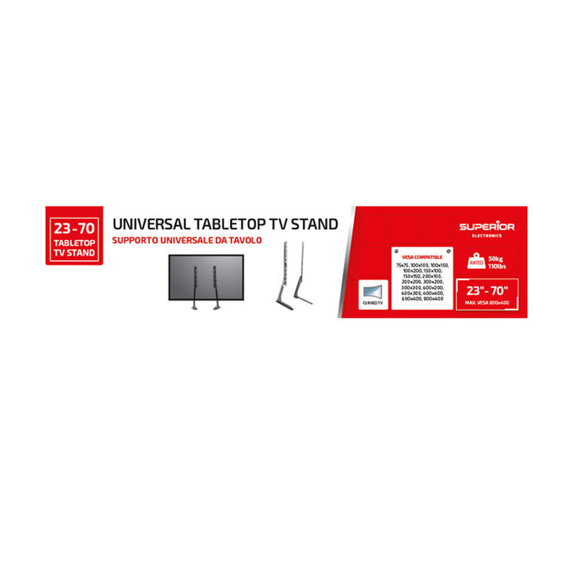 Superior držiak na TV 23-70“ na stôl