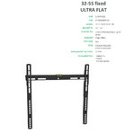 Superior držiak na TV 32-55“ Fixed Ultra Flat