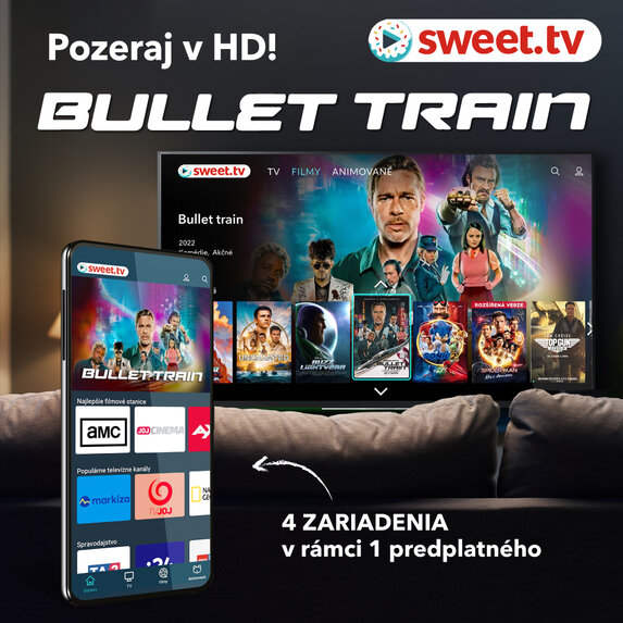 Sweet.tv predplatné 12 mesiacov balík “L