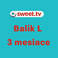 Sweet.tv predplatné 3 mesiace balík “L