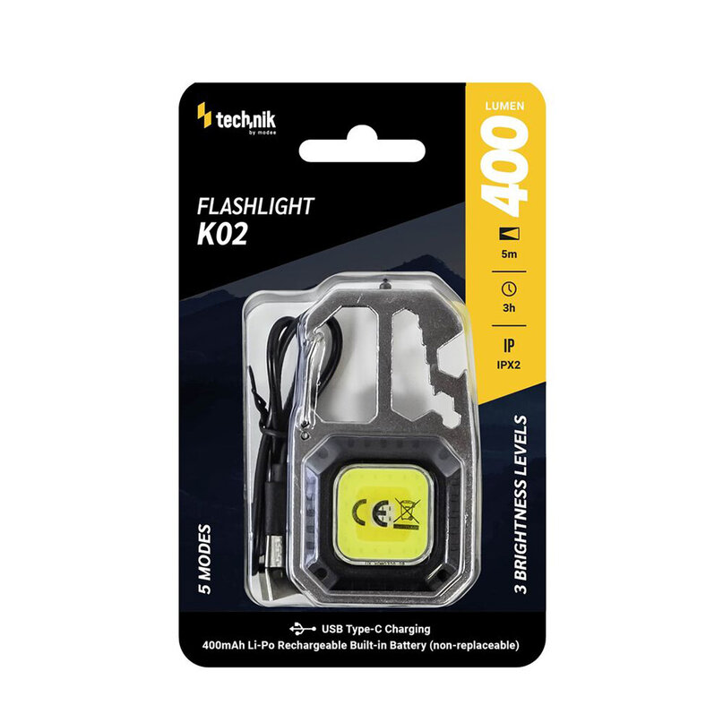 Technik Flashlight K02 karabina 400 lumenov