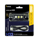 Technik H33 čelovka 1x18650 SST20