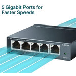 TP-Link SG105 5-portový switch 1Gbps