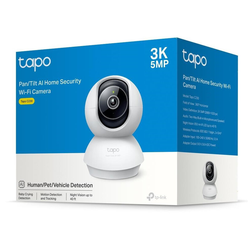 TP-Link Tapo C230 indoor kameera 5MP