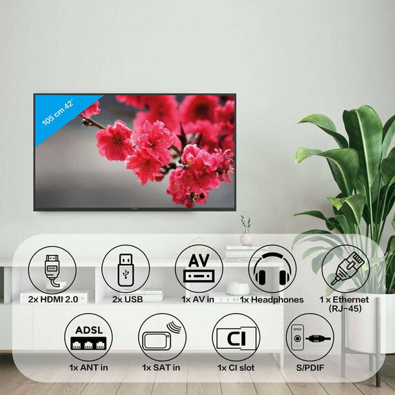 TV STRONG SRT 42FC5433/U 42“/106 cm Android TV