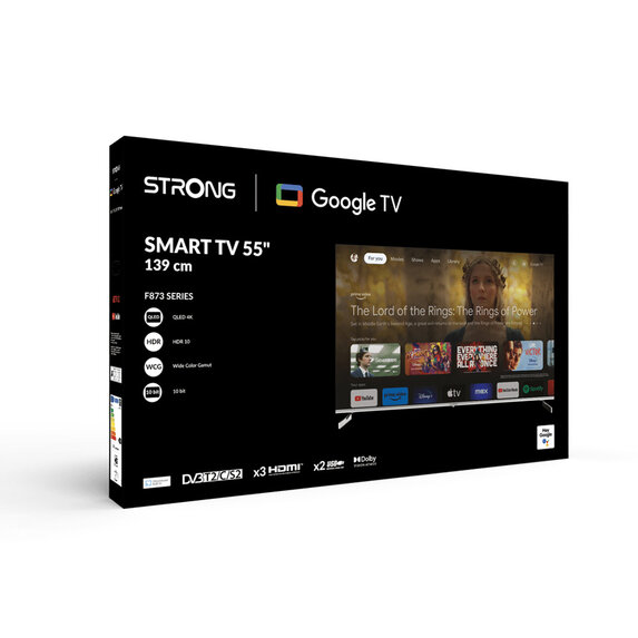 TV STRONG SRT 55UF8733 55“/140 cm QLED Google TV