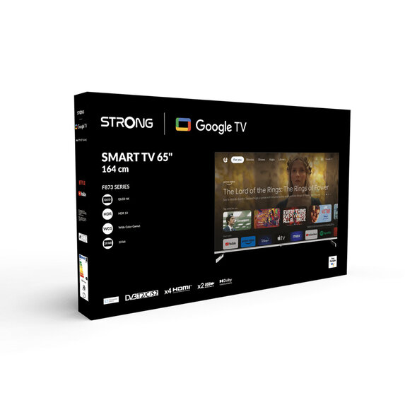 TV STRONG SRT 65UF8733 65“/165 cm QLED Google TV