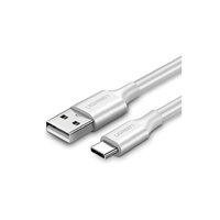 UGREEN USB-A/C kábel 25 cm QC3.0 biely