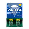 VARTA nabíjateľné batérie 800mAh 4ks AAA