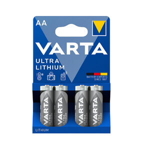 VARTA PROFESSIONAL lítiové batérie 4ks AA