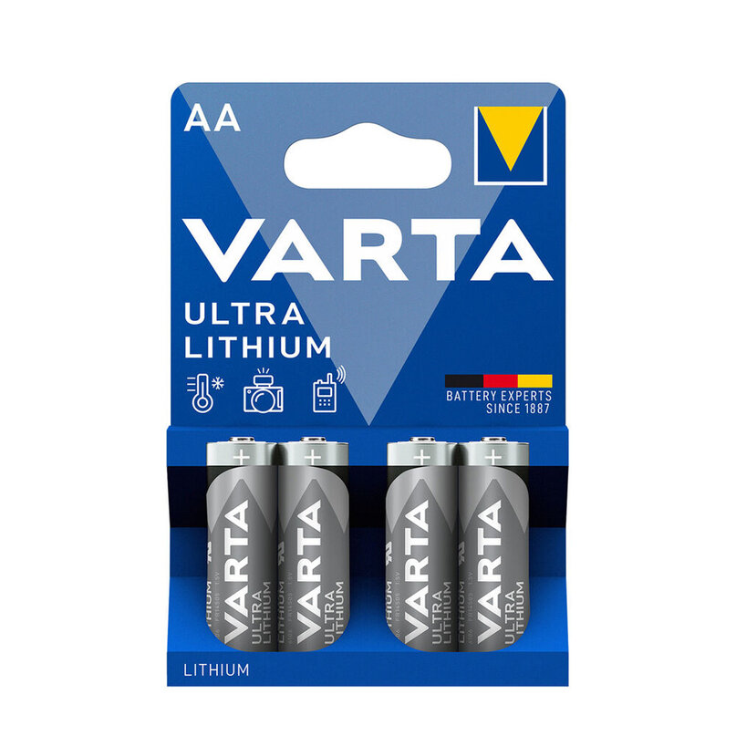 VARTA PROFESSIONAL lítiové batérie 4ks AA