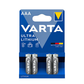 VARTA PROFESSIONALl lítiové batérie 4ks AAA