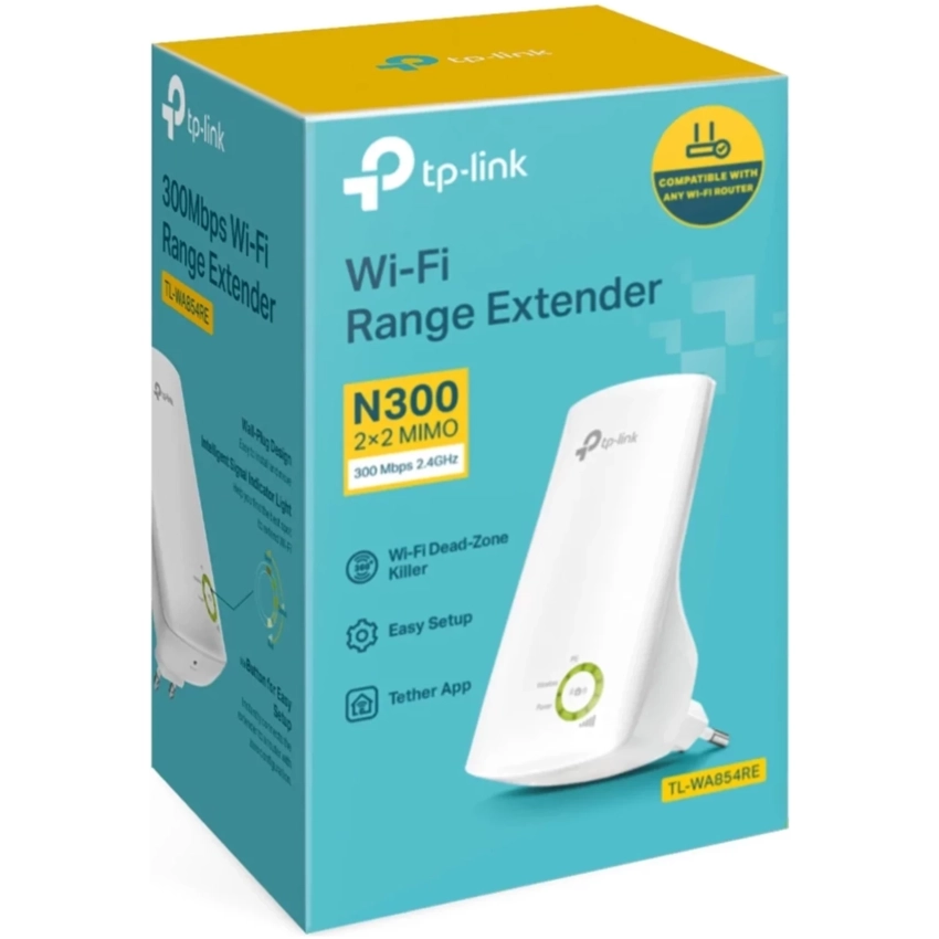 TP-LINK TL-WA854RE WiFi 4 Extender/Repeater