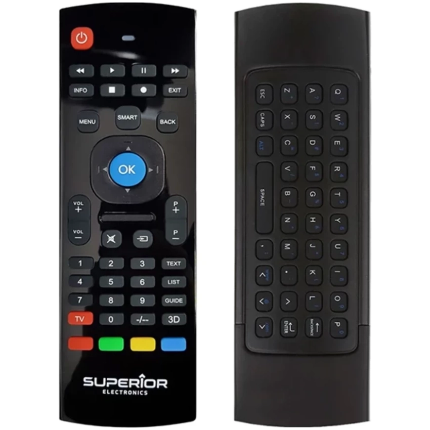 Superior diaľkové ovládanie s QWERTY klávesnicou