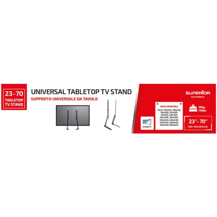 Superior držiak na TV 23-70" na stôl