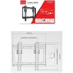 Superior držiak na TV 23-42" Tilt Extra Slim