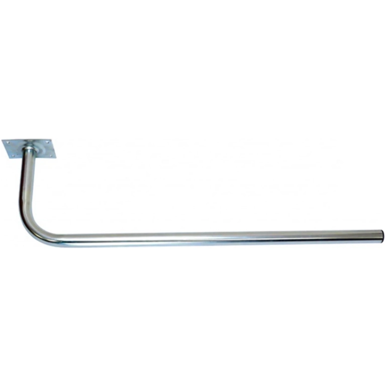 Konzola platňa obla dlhá tenká 250-750/12x12 25mm