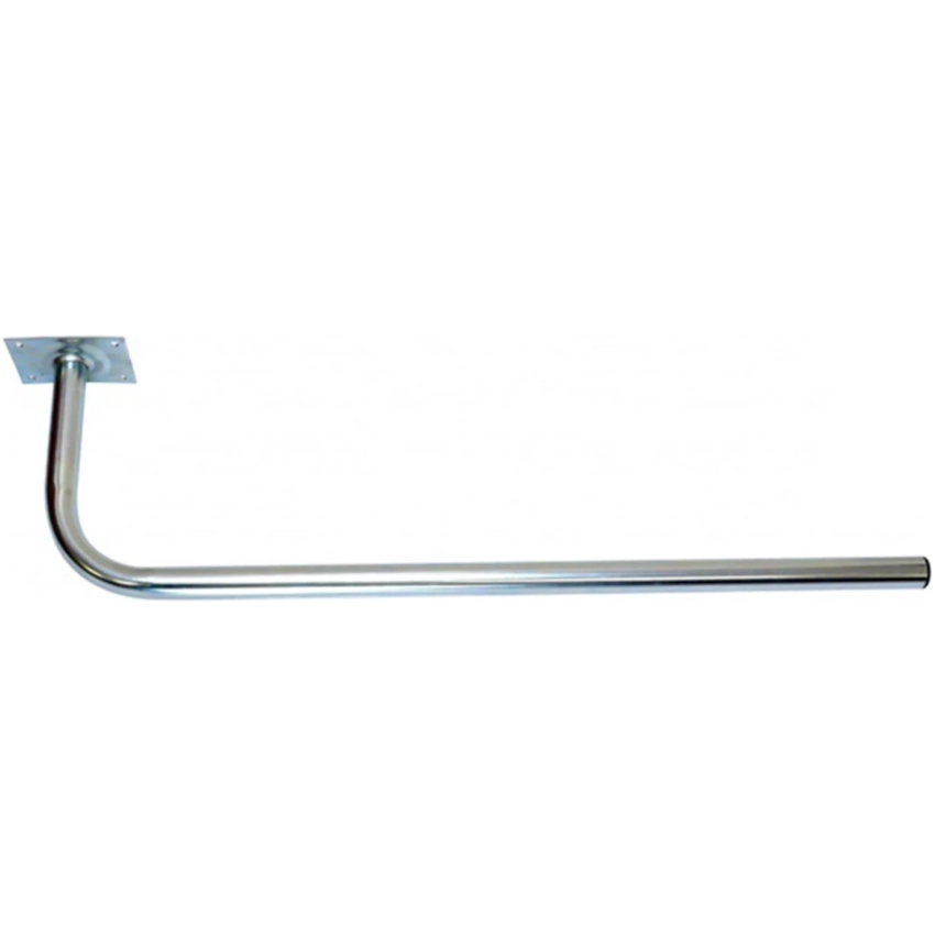 Konzola platňa obla dlhá tenká 250-750/12x12 25mm