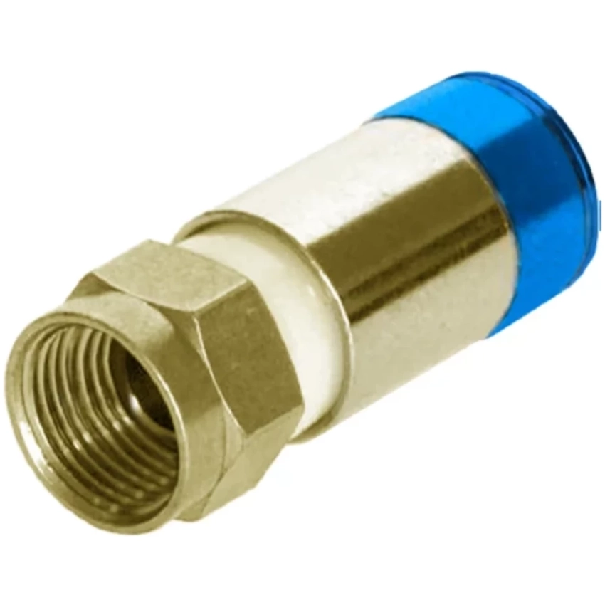 F- konektor Megasat 7 mm HQ Premium Kompresný
