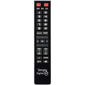 Superior diaľkové ovládanie Simply DIGITAL TV