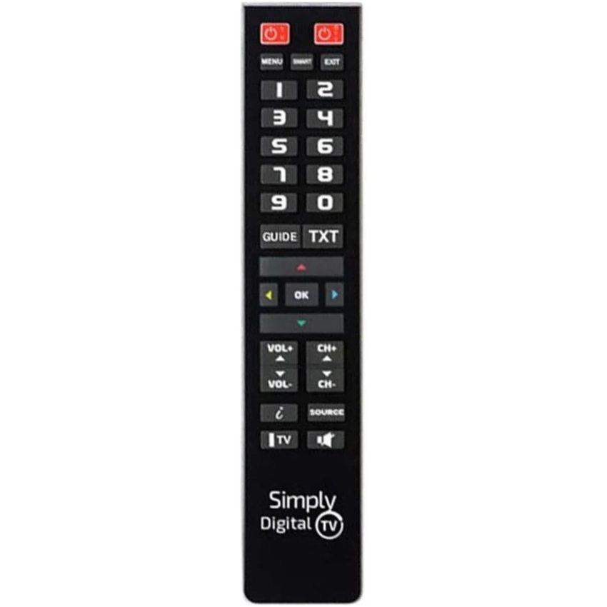Superior diaľkové ovládanie Simply DIGITAL TV