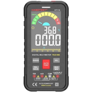 Habotest HT116 RMS digitálny univerzálny multimeter, NCV
