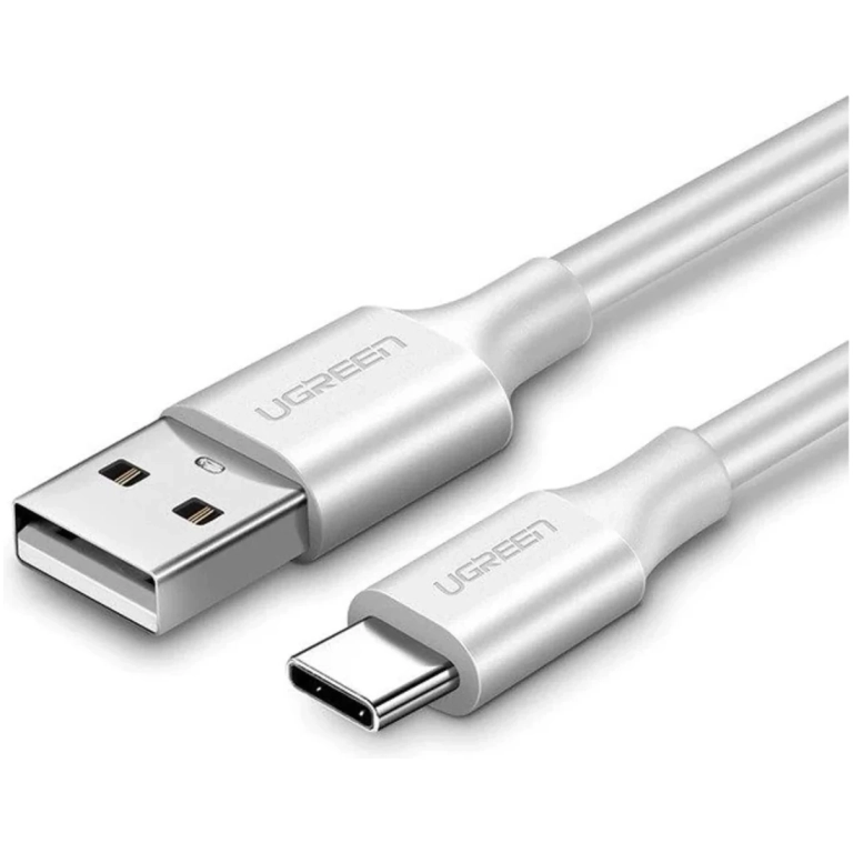 UGREEN USB-A/C kábel 1m biely QC3.0 (60121)