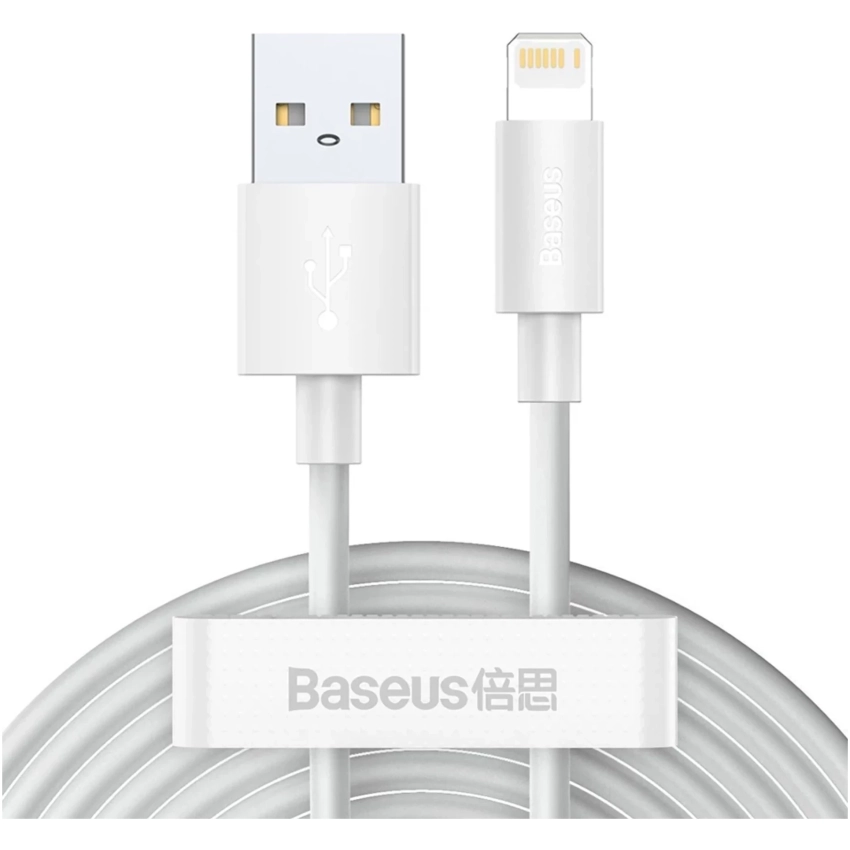 Baseus lightning kábel 1,5m 2,4A 2ks