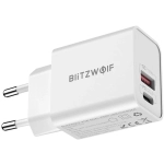 BlitzWolf BW-S20 nabíjačka mobilných zariadení USB, USB-C 20W biela