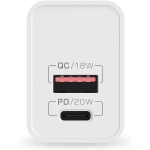 BlitzWolf BW-S20 nabíjačka mobilných zariadení USB, USB-C 20W biela