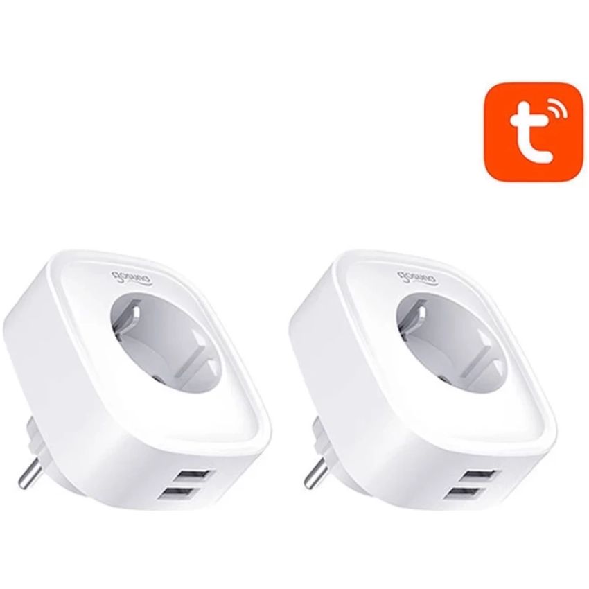 Smart zásuvka Gosund SP112 2xUSB Tuya 2-pack