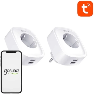 Smart zásuvka Gosund SP112 2xUSB Tuya 2-pack